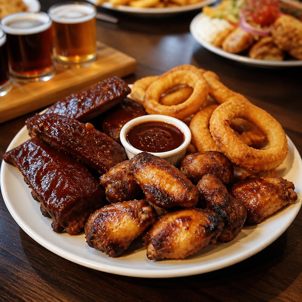 The pub sharing platter